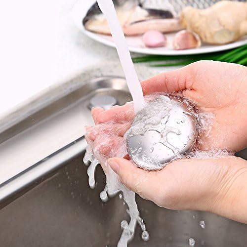 Stainless Steel Soap Bar — Removes Garlic, Fish & Strong Odours Instantly