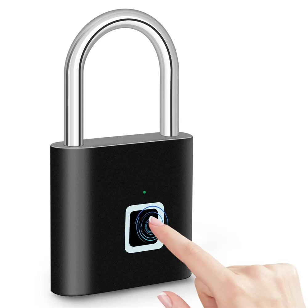 Fingerprint Padlock — Keyless, Wireless & Unlocks in 0.5 Seconds