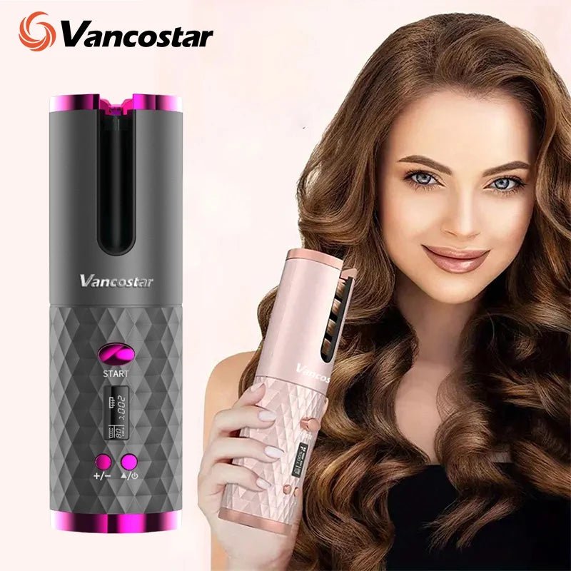 Cordless Automatic Hair Curler